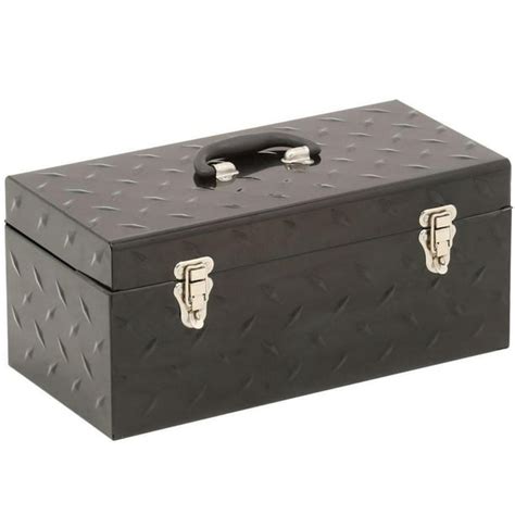 small metal box with handle|mini metal tool box.